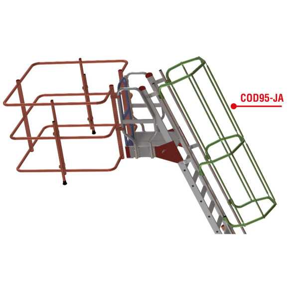 Jaula de ascenso de seguridad COD95-JA FARAONE