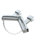 CODP8 Soporte para árbol-poste con cadena de seguridad CODP8 FARAONE