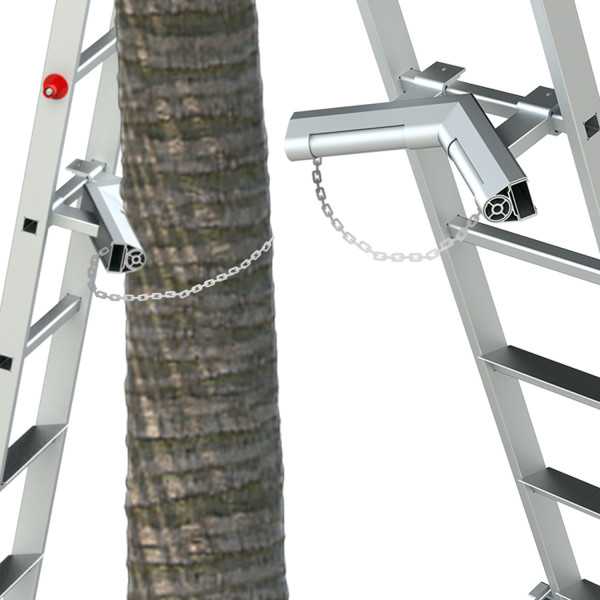 CODP8 Soporte para árbol-poste con cadena de seguridad CODP8 FARAONE