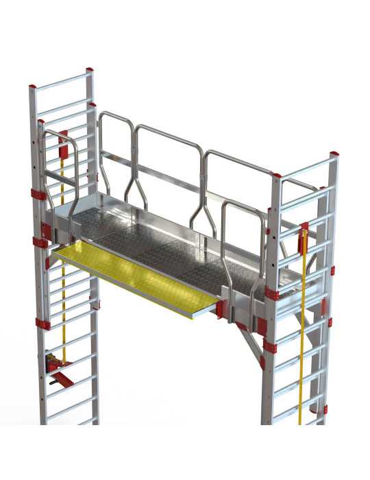 Panel lateral ajustable apoyado en el vehículo TSA320-SP FARAONE