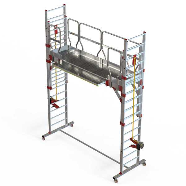 Panel lateral ajustable apoyado en el vehículo TSA320-SP FARAONE