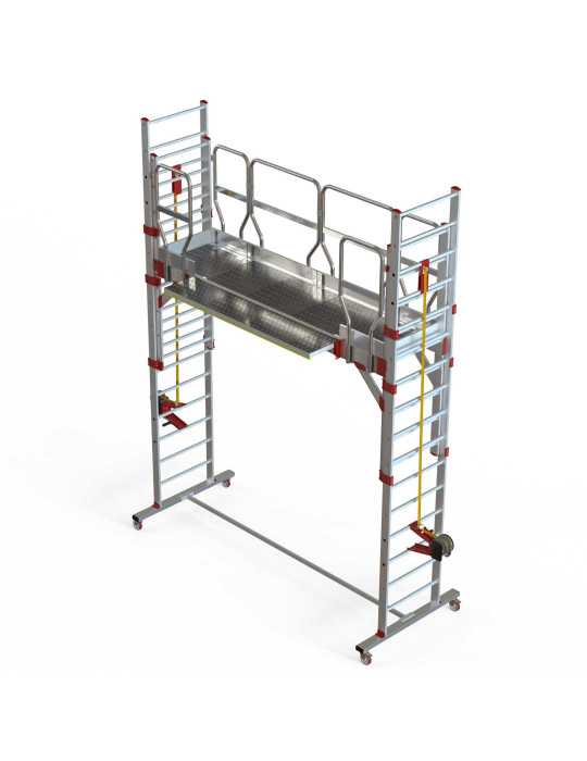 Panel lateral ajustable apoyado en el vehículo TSA320-SP FARAONE