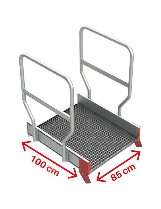 Plataforma de trabajo para entreplantas y altillos SGE-PLA-85 FARAONE
