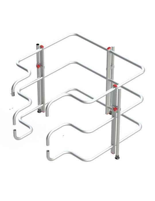 Parapeto de seguridad para trabajos en altura SY-PA FARAONE