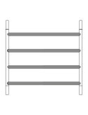 Lateral ancho Top System 135 cm 100 TS-F135100 FARAONE