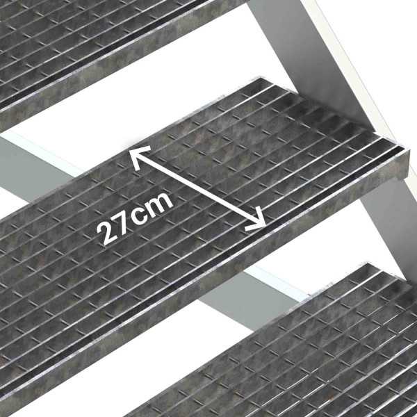 Escalera con plataforma y cuatro ruedas TRAMEX Altura hasta la plataforma 1,72 m SB-T-08 FARAONE