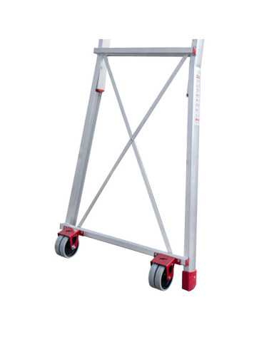 Tramo exterior para PLS6 con ruedas dobles y fijación resistente PLS6-EXT-R FARAONE