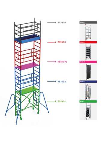 Plataforma con trampilla 75x160 cm RS160-PL FARAONE 2