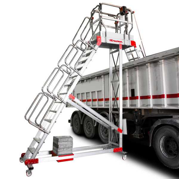 Escalera para mantenimiento de vehículos SY-BA FARAONE