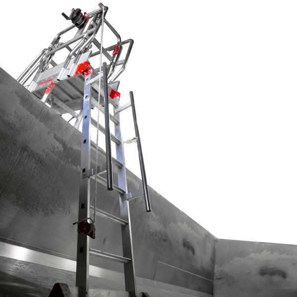 Escalera para mantenimiento de vehículos SY-BA FARAONE