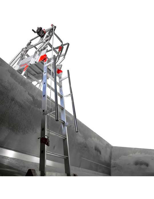 Escalera para mantenimiento de vehículos SY-BA FARAONE