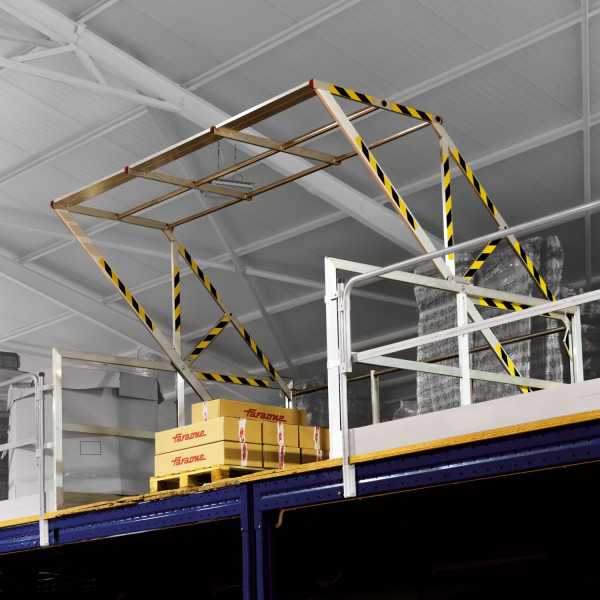 Barandilla basculante de seguridad en aluminio E-SAFETY FARAONE