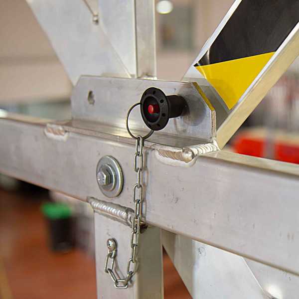 Barandilla basculante de seguridad en aluminio E-SAFETY FARAONE