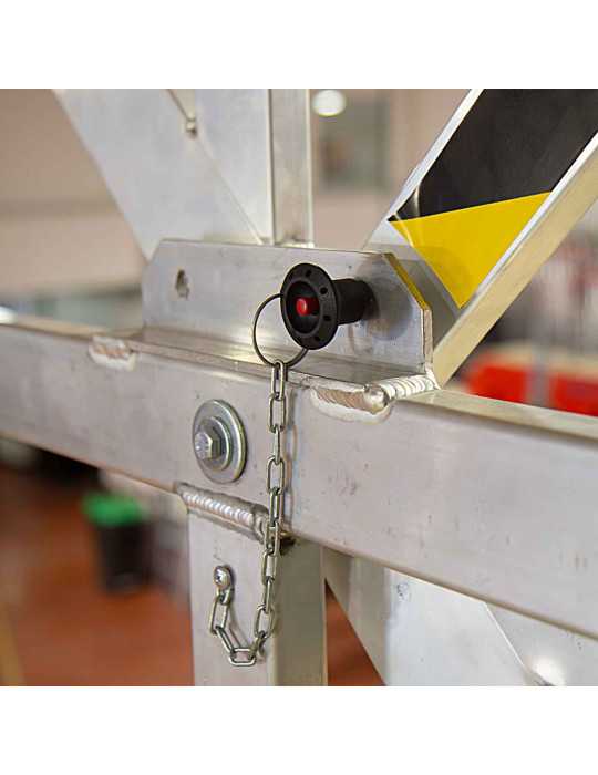 Barandilla basculante de seguridad en aluminio E-SAFETY FARAONE