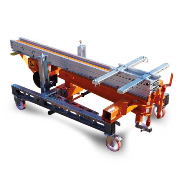 Nuevo Elevador de materiales en aluminio, manual, máximo 250 kg. Peso 95 kg. Altura máxima elevación 150 cm HWBIG1 FARAONE