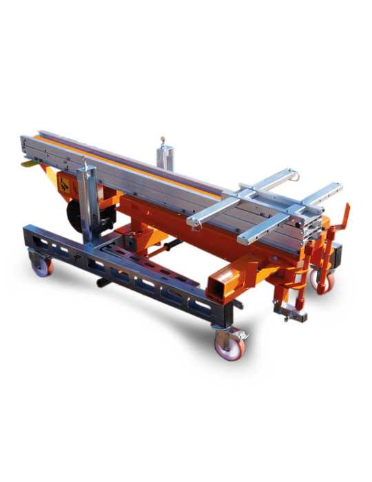 Nuevo Elevador de materiales en aluminio, manual, máximo 250 kg. Peso 95 kg. Altura máxima elevación 150 cm HWBIG1 FARAONE