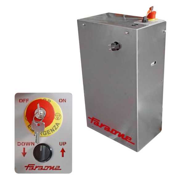 Nuevo Elevador de materiales en aluminio, eléctrico, máximo 250 kg. Peso 112 kg. Altura máxima elevación 300 cm HWBIG2EL FARAONE