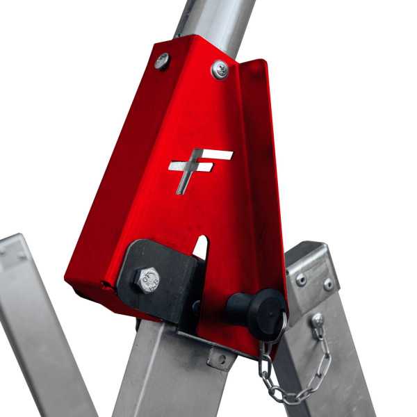 Escalera plegable con amplia plataforma y 3 peldaños PLS-C3 FARAONE