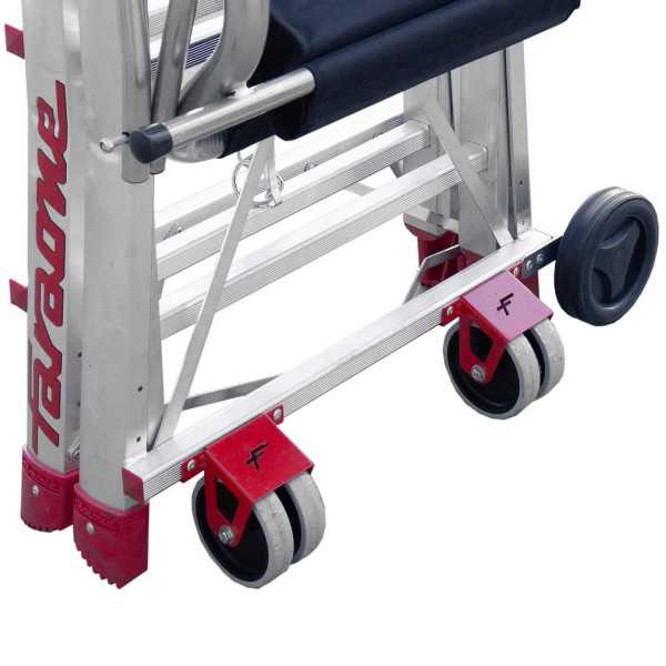 Escalera plegable con amplia plataforma y 3 peldaños PLS-C3 FARAONE