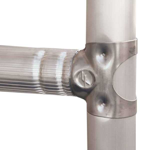 Top System 135 montaje en seguridad MSE - Rueda 200 - Carga máx. 800 - Base 135x245 cm - Altura total 8,50 m MS-F82 FARAONE