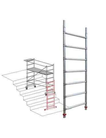 Lateral de 75x190 cm para trabajar en escalinatas RS160-6 FARAONE