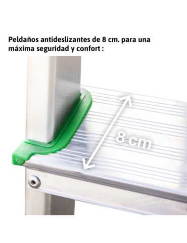 Escalera doméstica 3 peldaños ES-DOM3 ESCALIBUR 2