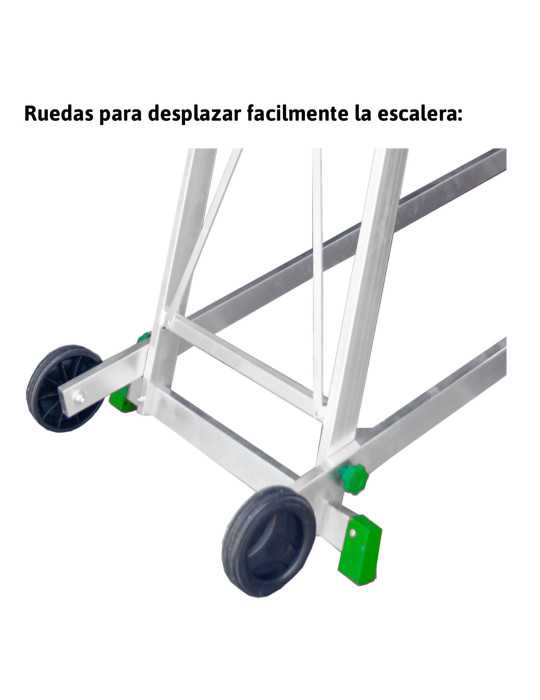 Escalera almacén 6 peldaños ES-SM150 ESCALIBUR