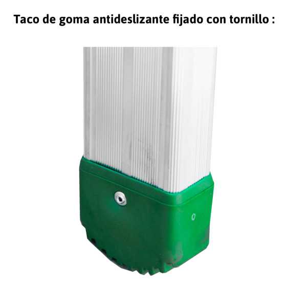 Escalera telescópica de aluminio 5x4 ES-TELE5X4 ESCALIBUR