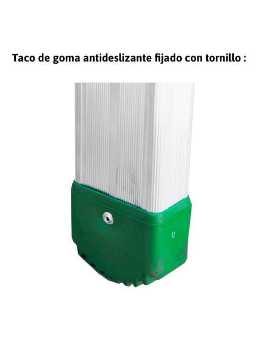 Escalera telescópica de aluminio 5x4 ES-TELE5X4 ESCALIBUR