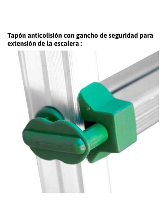 Escalera telescópica de aluminio 5x4 ES-TELE5X4 ESCALIBUR