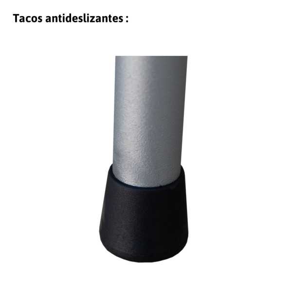 Taburete acero 3 peldaños ES-TAB-3 ESCALIBUR