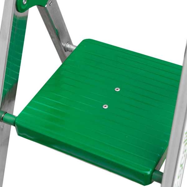 Escalera de tijera con peldaños de 13 cm. con 5 peldaños ES-CONF5 ESCALIBUR