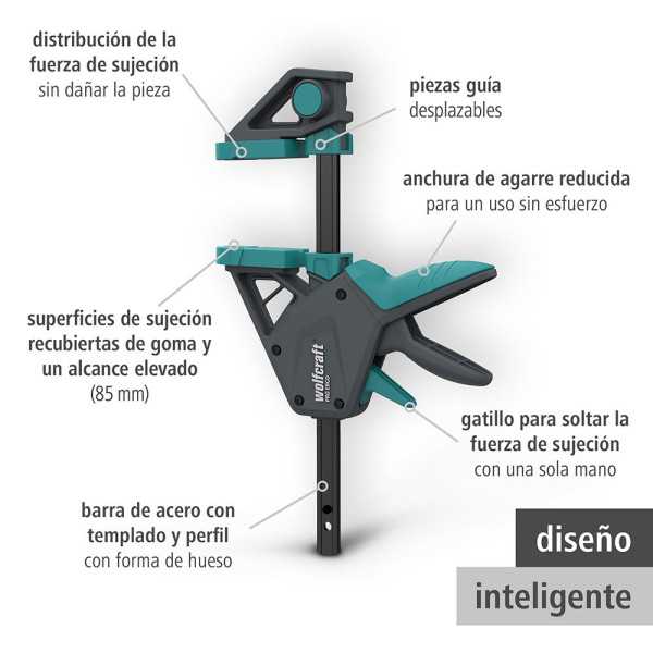 Sargento Monomanual Pro 300 mm WOLFCRAFT