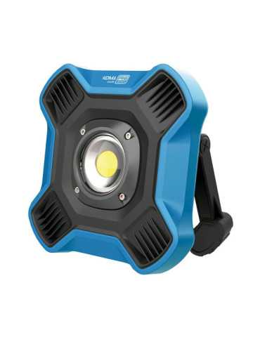 Foco LED Profesional de Trabajo FP-30, Recargable, 40 W, 5000 lm, 4000 mAh, 211 x 64 x 211 mm KOMA TOOLS