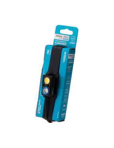 Linterna Frontal LED Profesional de Trabajo LF-5 Recargable con Sensor, 5 W, 1000 lm, 2600 mAh, 65 x 31 x 30 mm KOMA TOOLS 2
