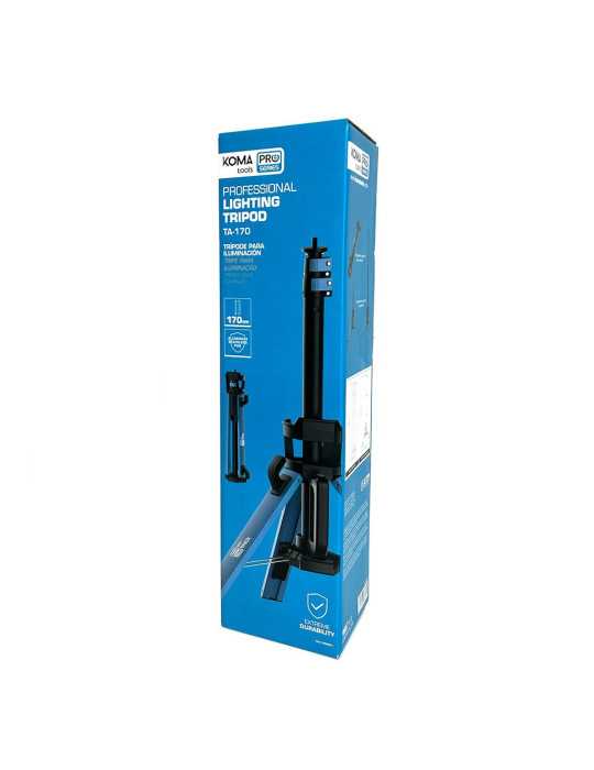 Trípode Profesional para Iluminación TA-170, Plegable, Ø751 x 1706 mm KOMA TOOLS