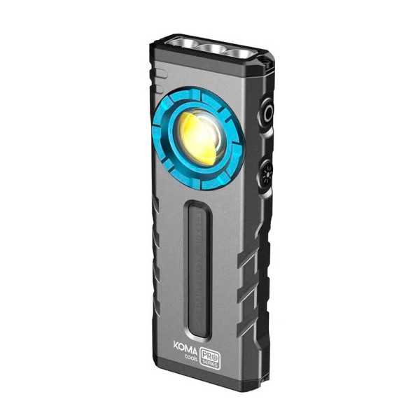 Linterna LED Profesional de Trabajo LP-20 Recargable, 20 W, 2000 lm, 2000 mAh, 45 x 22 x 116 mm KOMA TOOLS