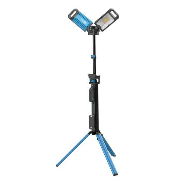 Lámpara LED de Trabajo Recargable LP-60, 60 W, con Trípode, Ø700 x 1920 mm KOMA TOOLS