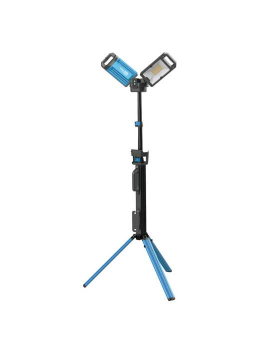 Lámpara LED de Trabajo Recargable LP-60, 60 W, con Trípode, Ø700 x 1920 mm KOMA TOOLS