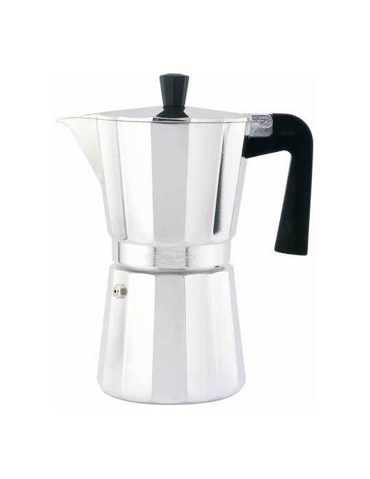 Cafetera Exprés New Vitro de Aluminio No Apta para Inducción, 6 Tazas OROLEY