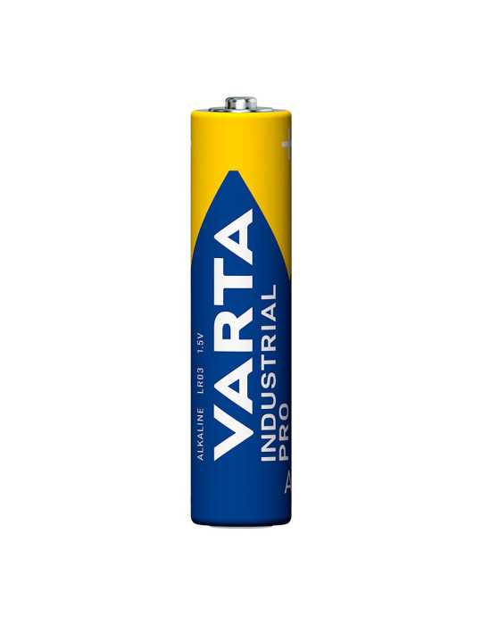 Pila Alcalina Industrial Pro AAA - LR03 1,5V Oem Ø10,5 x 44,5 mm, Caja 500 uds VARTA