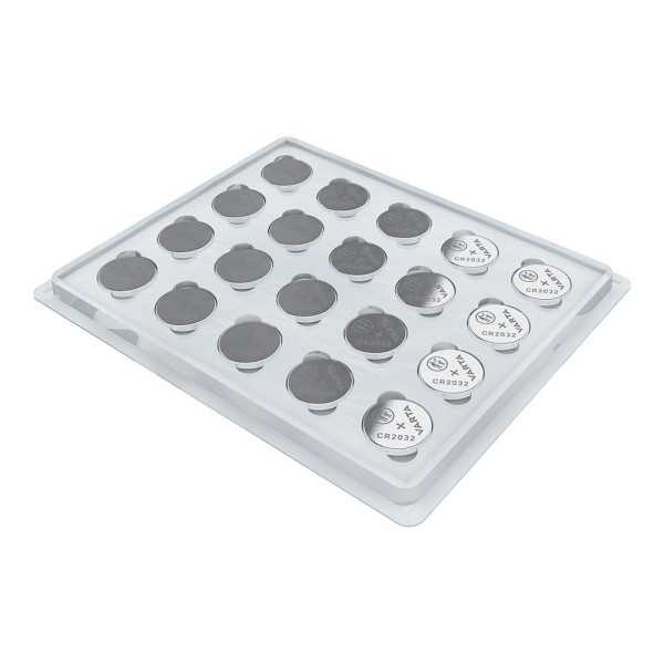 Micro Pila de Botón Litio CR2032 3V Oem Ø20,0 x 3,2 mm, Caja 640 uds VARTA
