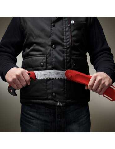 Serrucho de Poda Modelo 630 Hoja Curva, 33 cm, Ø15 cm, con Funda FELCO 2