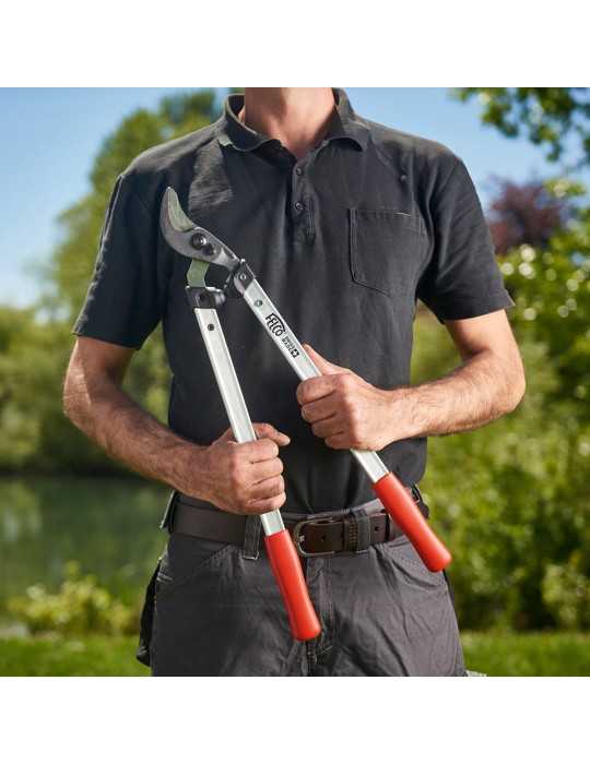 Tijera de Poda de Dos Manos, Modelo 211-60, tipo Bypass, Capacidad de Corte Hasta Ø35 mm FELCO
