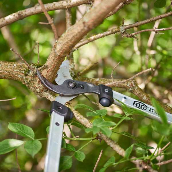 Tijera de Poda de Dos Manos, Modelo 211-60, tipo Bypass, Capacidad de Corte Hasta Ø35 mm FELCO
