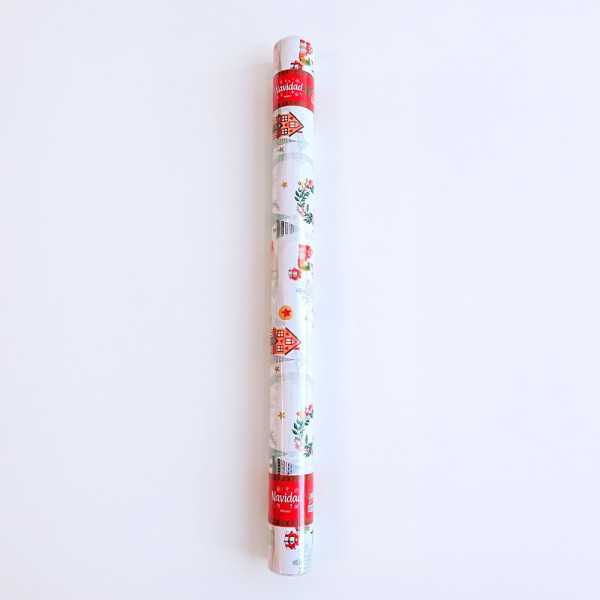 Rollo de Hule Mantel con Diseño Navideño, 1,40 x 25 m EXMA