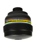 Filtro para Máscara de Protección ABEK2P3 R, Reutilizable, Modelo 725, Rosca RD40 CLIMAX