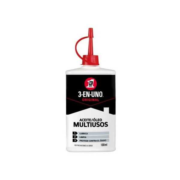 Aceite Multiusos Gotero 100ML 34059 [LOTE DE 8 Unidades] 3 EN 1