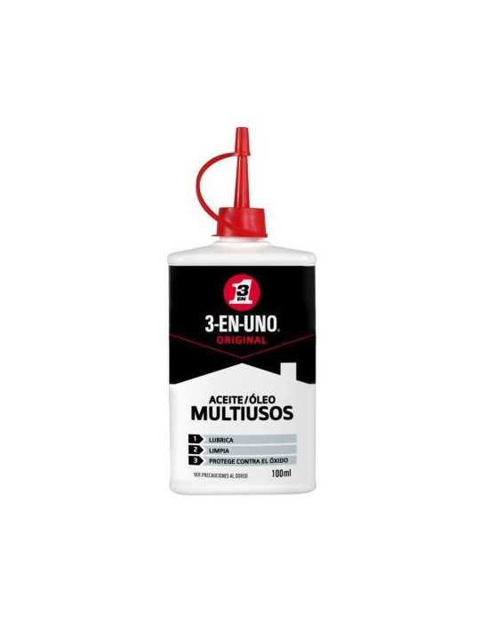 Aceite Multiusos Gotero 100ML 34059 [LOTE DE 8 Unidades] 3 EN 1