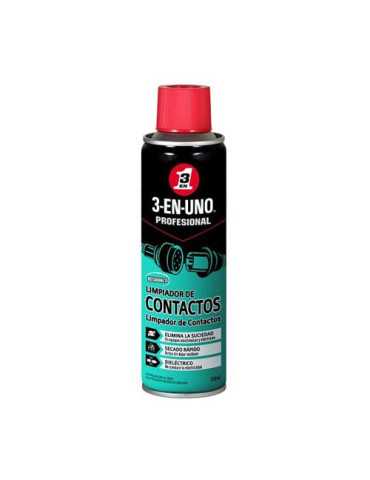 Limpia Contactos Profesional 250 ml 34474 [LOTE DE 4 Unidades] 3 EN 1